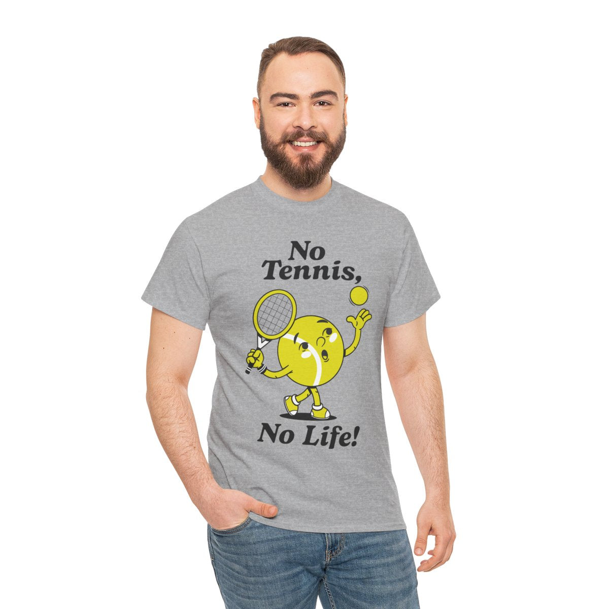 NO TENNIS, NO LIFE - Tennis Basic Tee