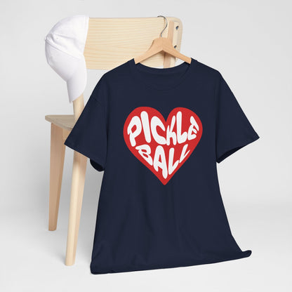 HEART PICKLEBALL 5 - Pickleball (Basic Tee)