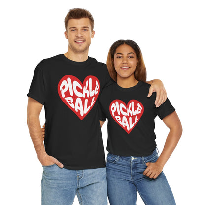 HEART PICKLEBALL 5 - Pickleball (Basic Tee)