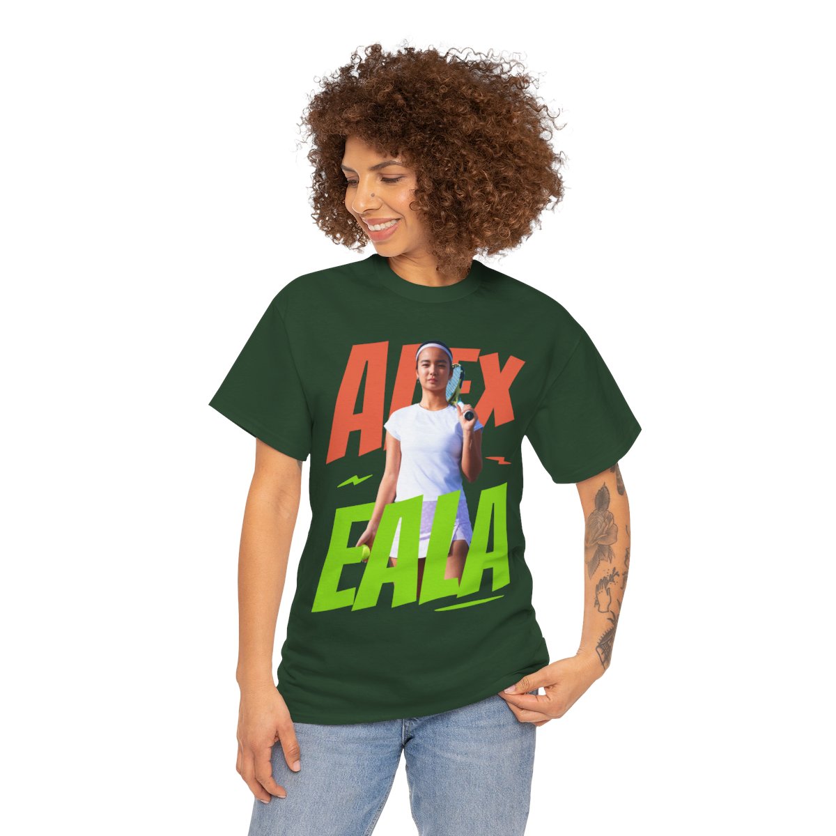 ALEX EALA 4 - Tennis Basic Tee