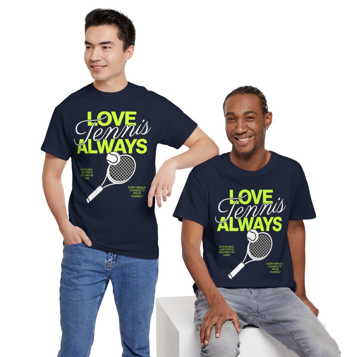 LOVE TENNIS ALWAYS - Tennis Basic Tee