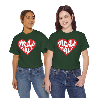 HEART PICKLEBALL 5 - Pickleball (Basic Tee)
