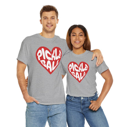 HEART PICKLEBALL 5 - Pickleball (Basic Tee)
