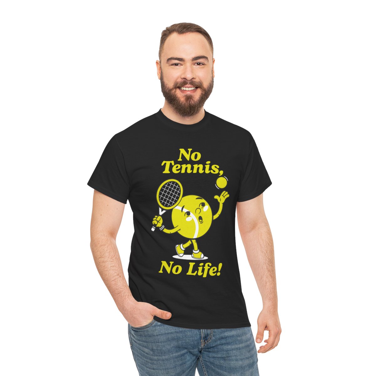 NO TENNIS, NO LIFE - Tennis Basic Tee