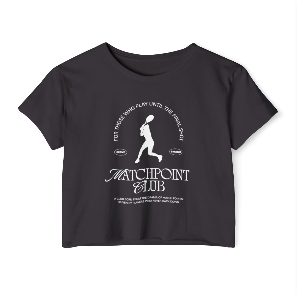 MATCH POINT 7 - Tennis Crop Top