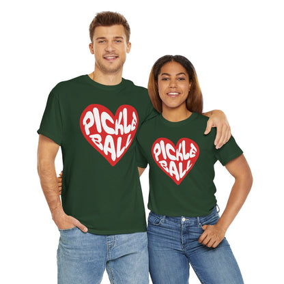 HEART PICKLEBALL 5 - Pickleball (Basic Tee)