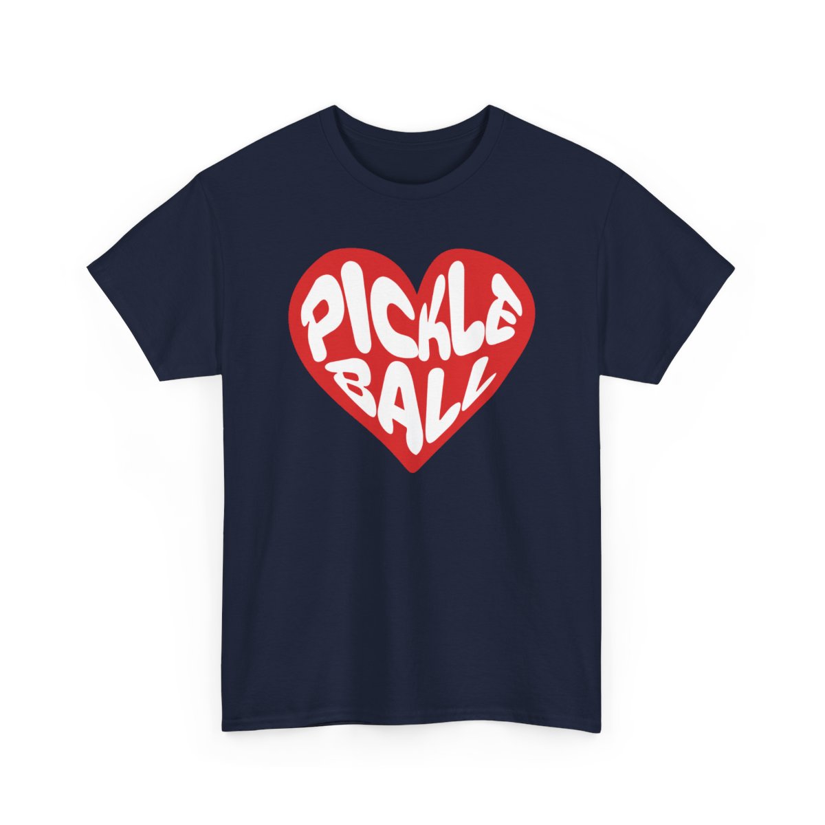 HEART PICKLEBALL 5 - Pickleball (Basic Tee)