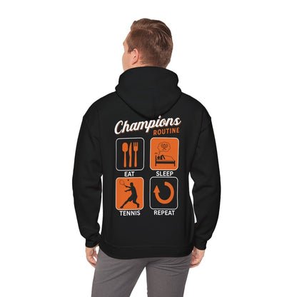 CHAMPIONS ROUTINE - Tennis Hoodie