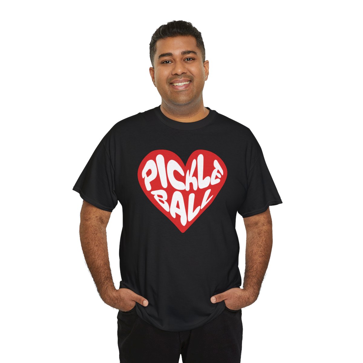 HEART PICKLEBALL 5 - Pickleball (Basic Tee)