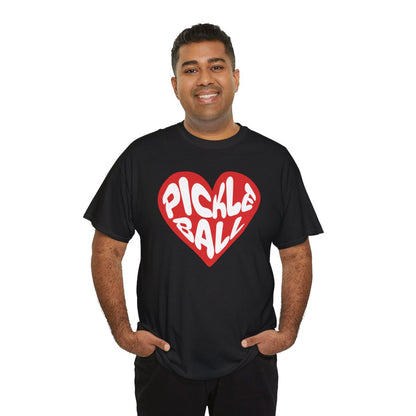 HEART PICKLEBALL 5 - Pickleball (Basic Tee)