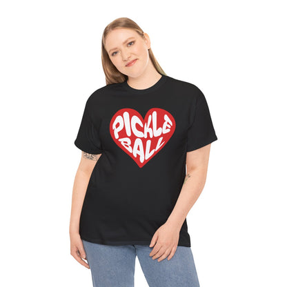 HEART PICKLEBALL 5 - Pickleball (Basic Tee)