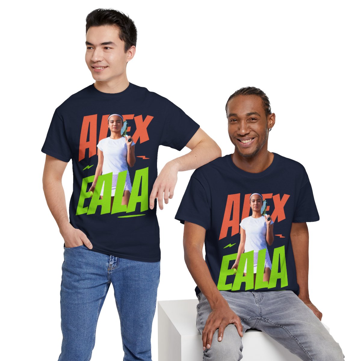 ALEX EALA 4 - Tennis Basic Tee