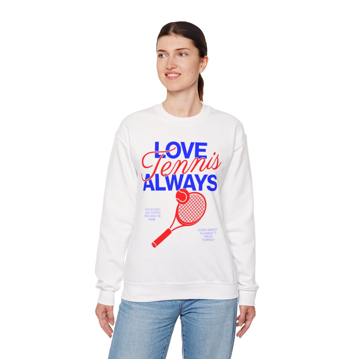 LOVE TENNIS ALWAYS - Tennis Sweatshirt