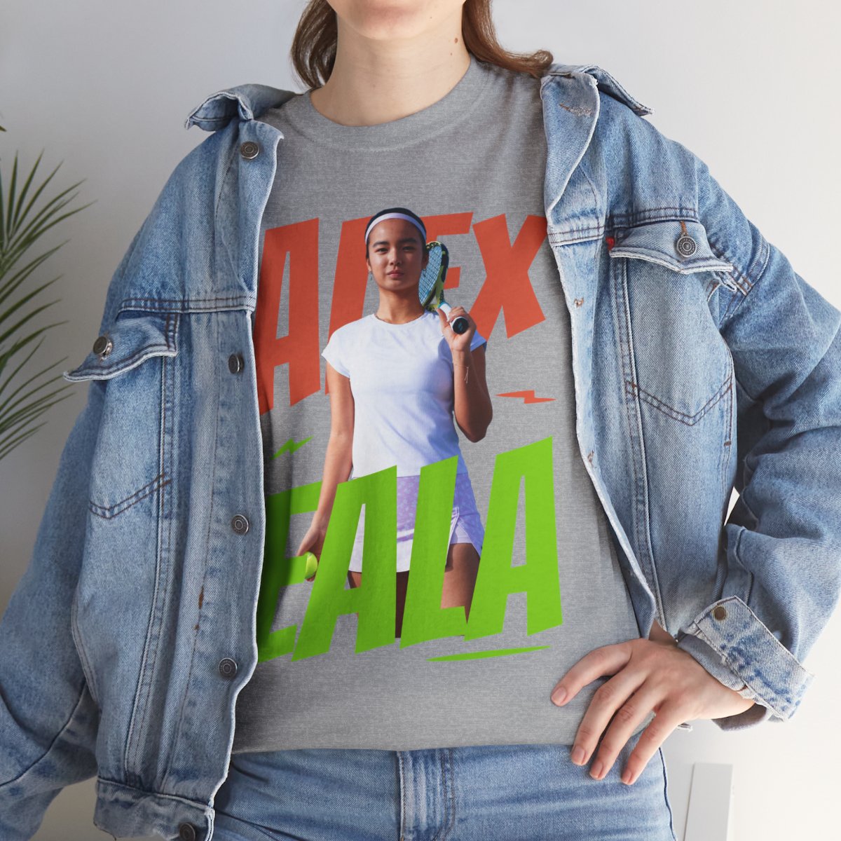 ALEX EALA 4 - Tennis Basic Tee