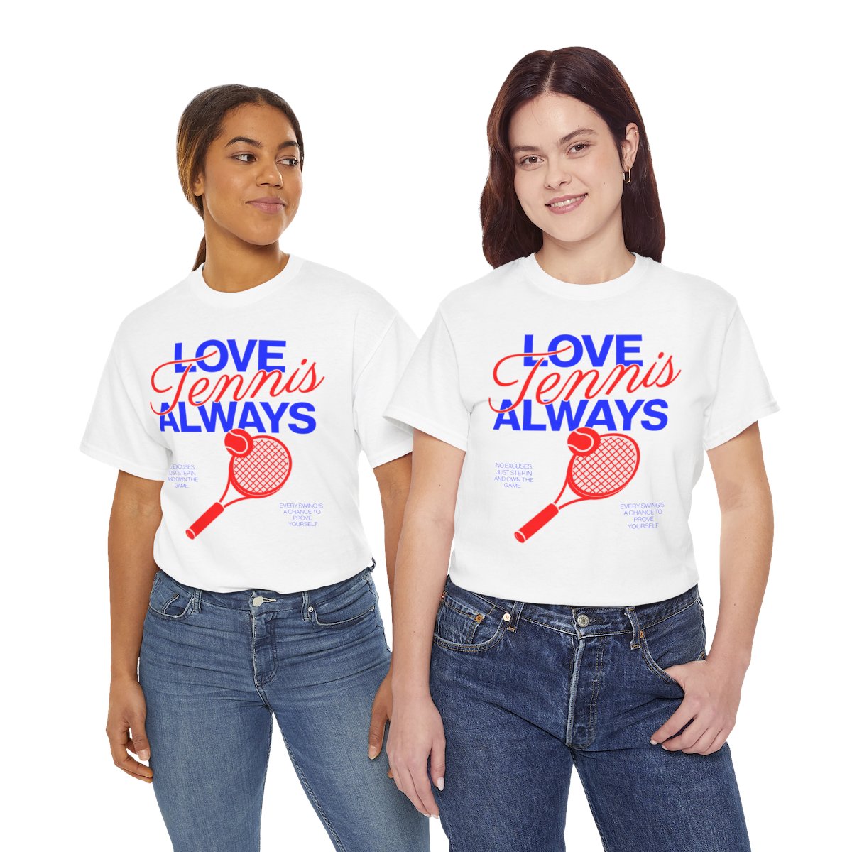 LOVE TENNIS ALWAYS - Tennis Basic Tee