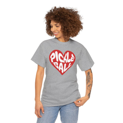HEART PICKLEBALL 5 - Pickleball (Basic Tee)