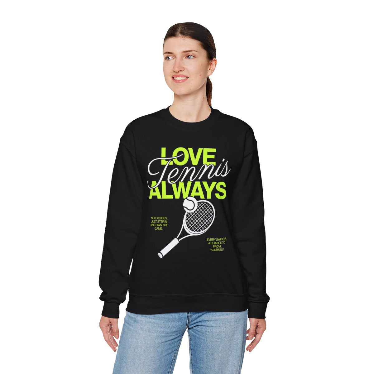LOVE TENNIS ALWAYS - Tennis Sweatshirt