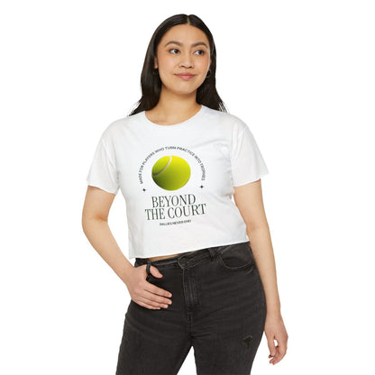 BEYOND THE COURT - Tennis Crop Top