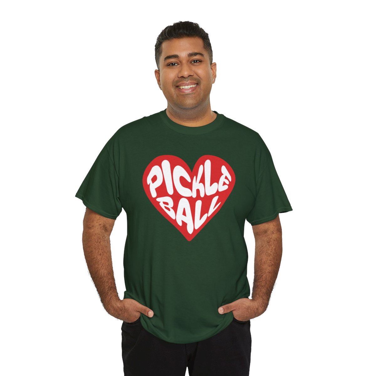 HEART PICKLEBALL 5 - Pickleball (Basic Tee)