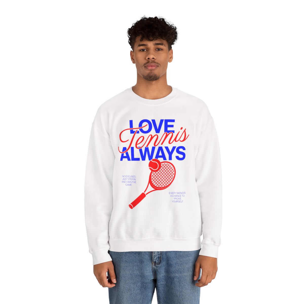 LOVE TENNIS ALWAYS - Tennis Sweatshirt