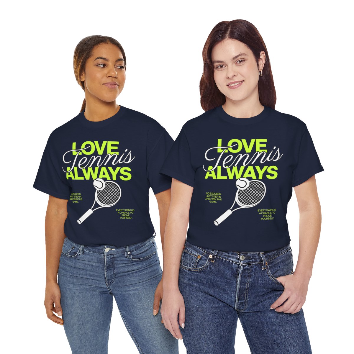 LOVE TENNIS ALWAYS - Tennis Basic Tee
