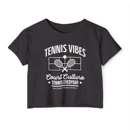 COURT CULTURE 1 - Tennis Crop Top