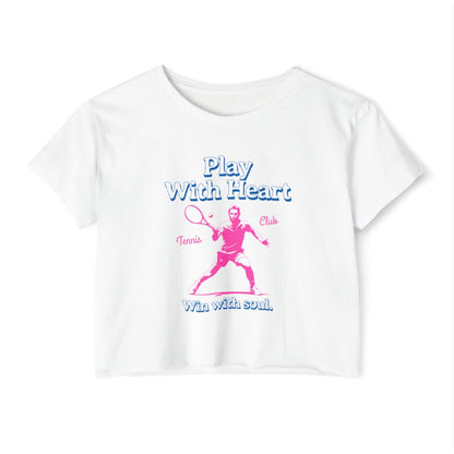 TENNIS CLUB 8 - Tennis Crop Top