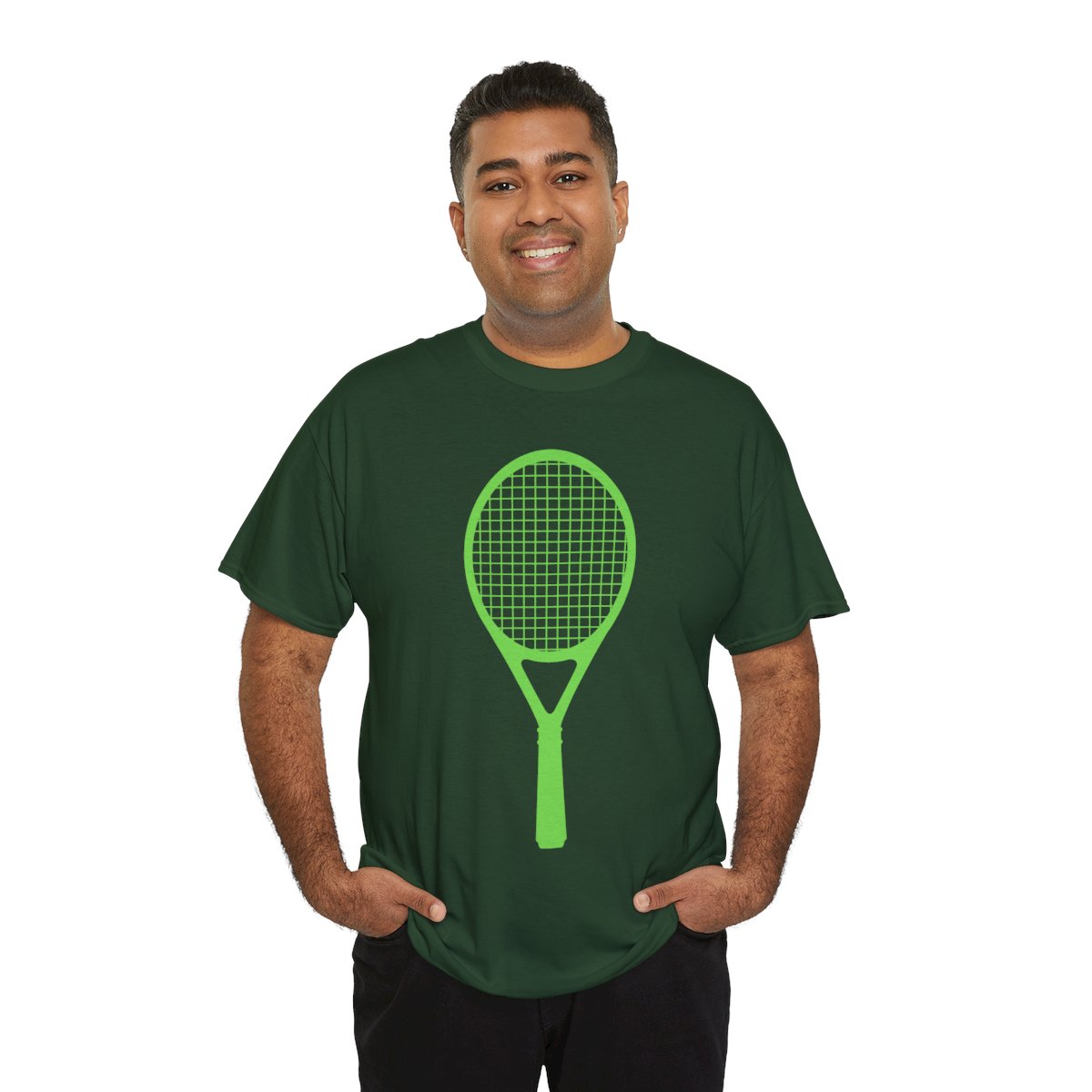 TENNIS RACKET - Tennis Basic Tee