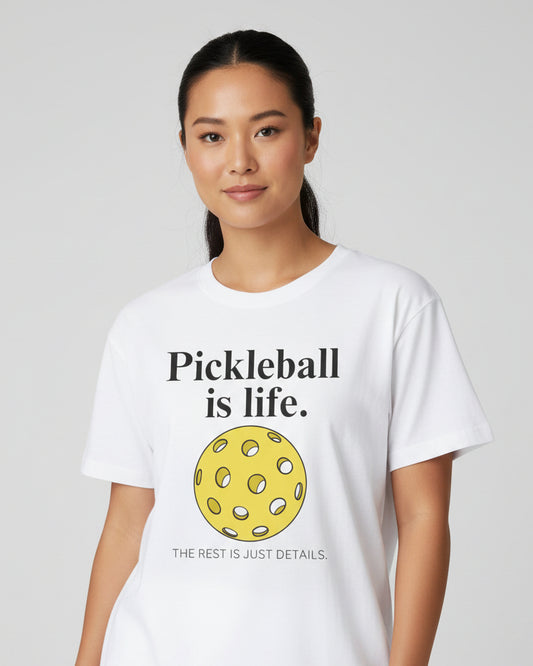 PICKLEBALL IS LIFE - Pickleball (Basic Tee)