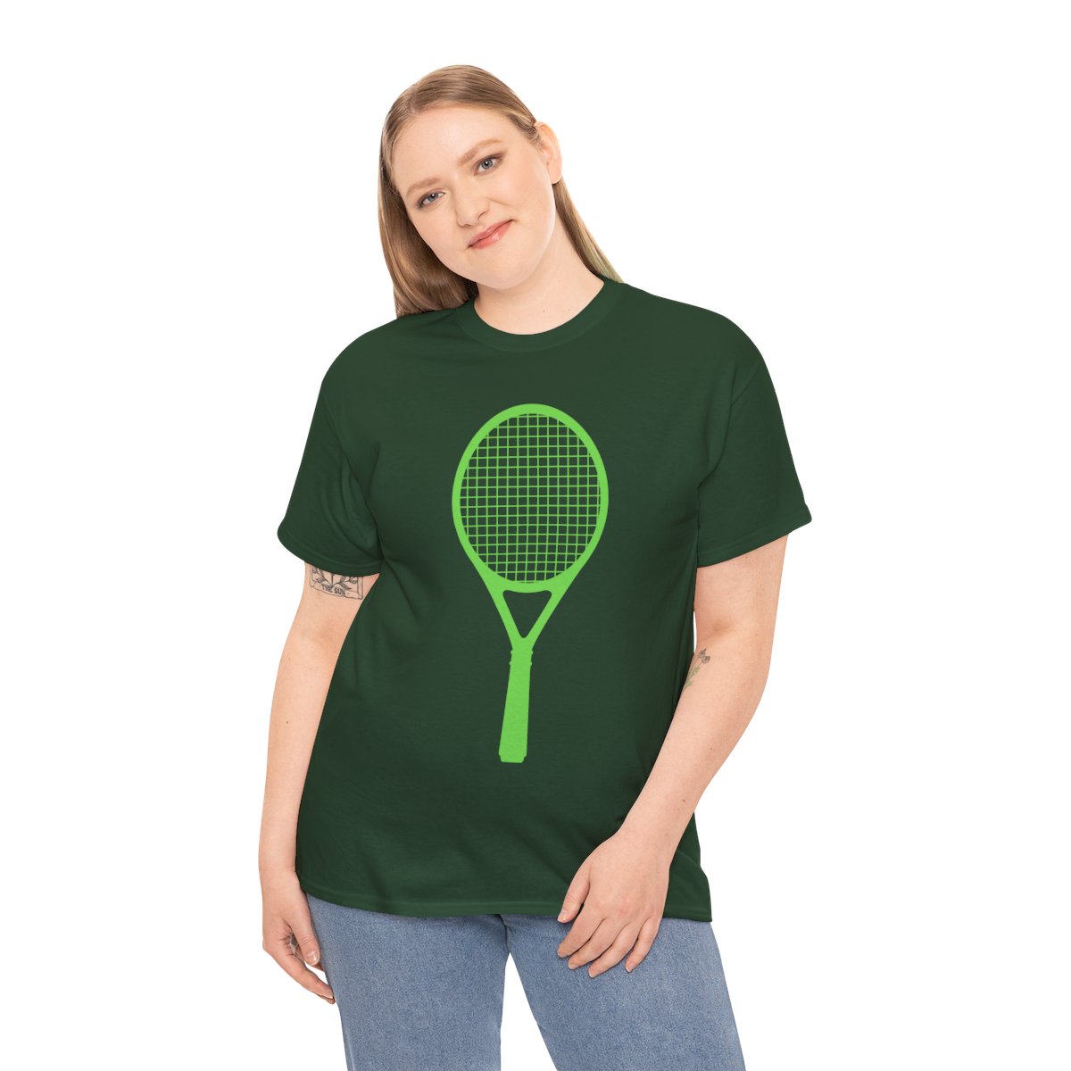 TENNIS RACKET - Tennis Basic Tee