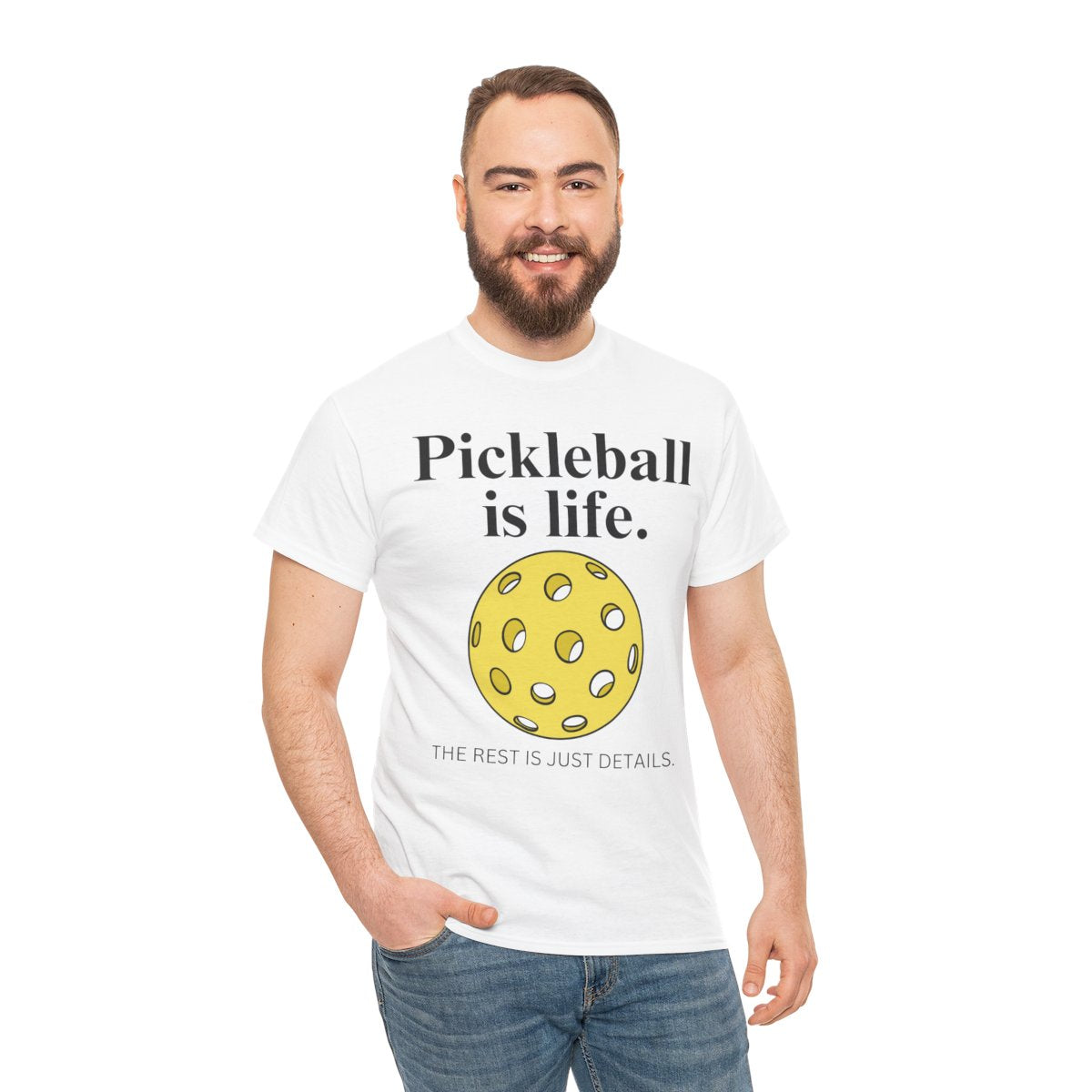 PICKLEBALL IS LIFE - Pickleball (Basic Tee)