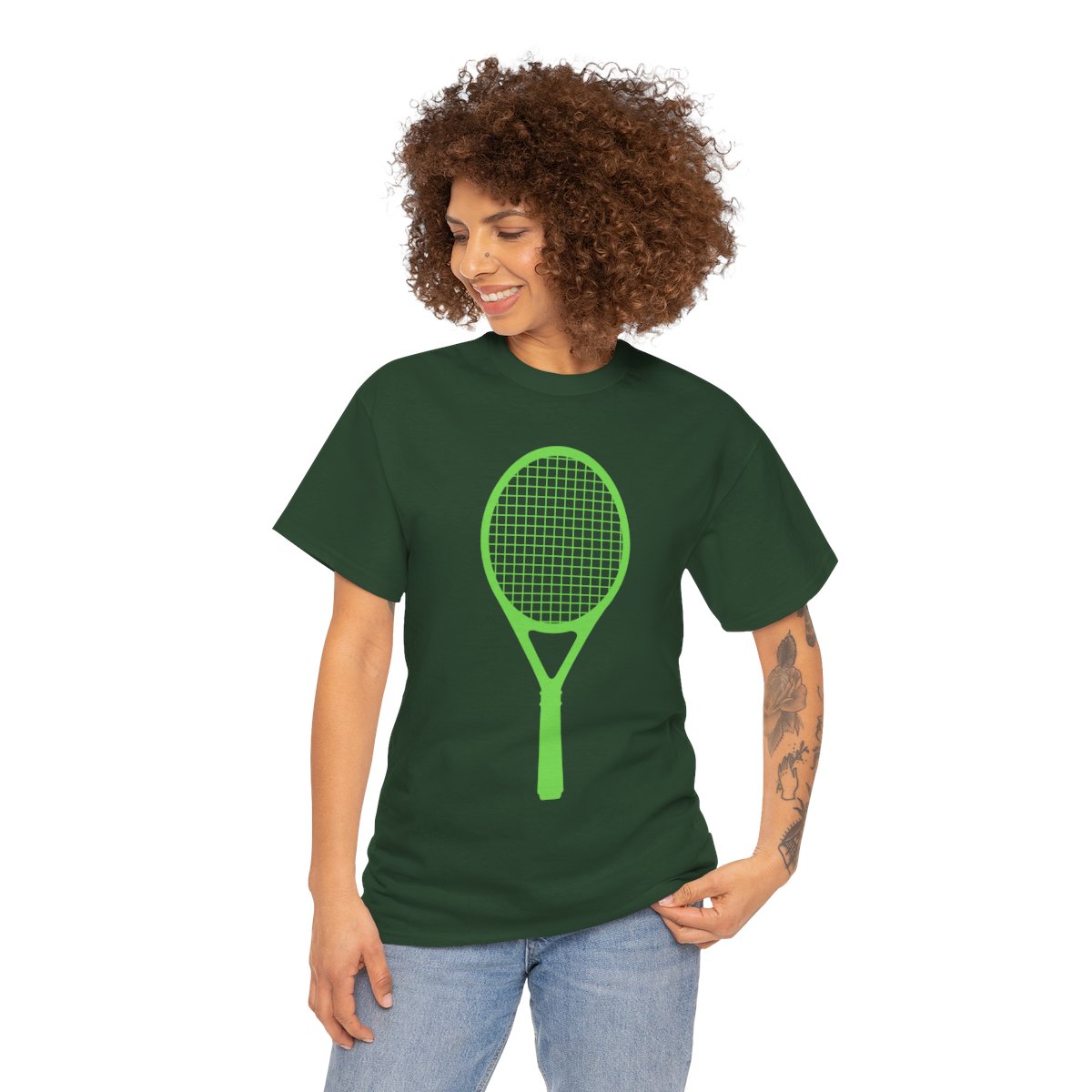 TENNIS RACKET - Tennis Basic Tee