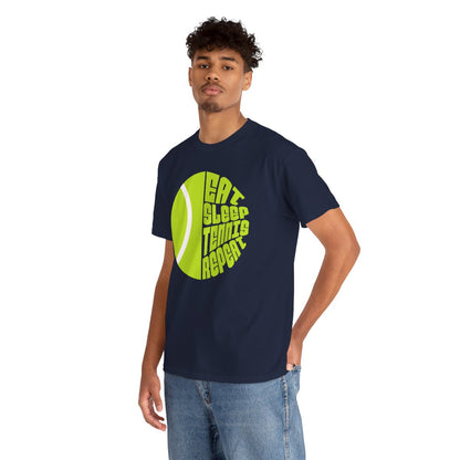 EAT SLEEP 2 - Tennis Basic Tee