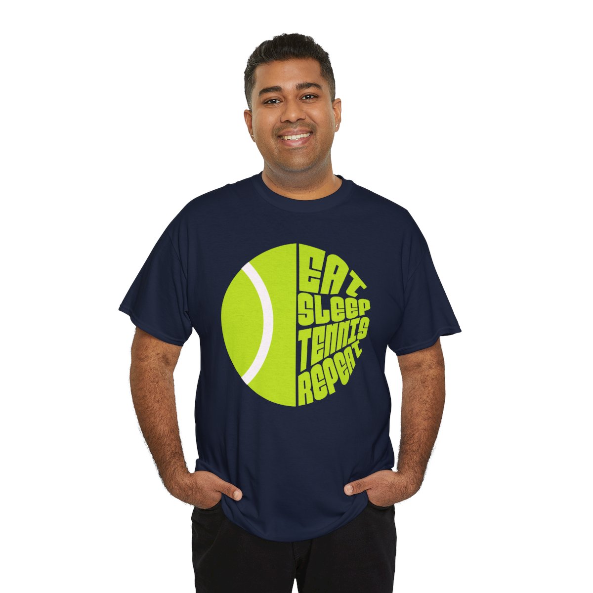 EAT SLEEP 2 - Tennis Basic Tee