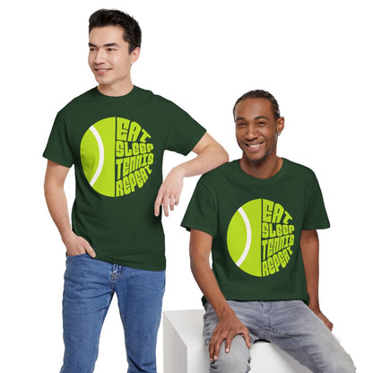 EAT SLEEP 2 - Tennis Basic Tee