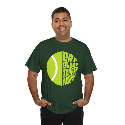 EAT SLEEP 2 - Tennis Basic Tee
