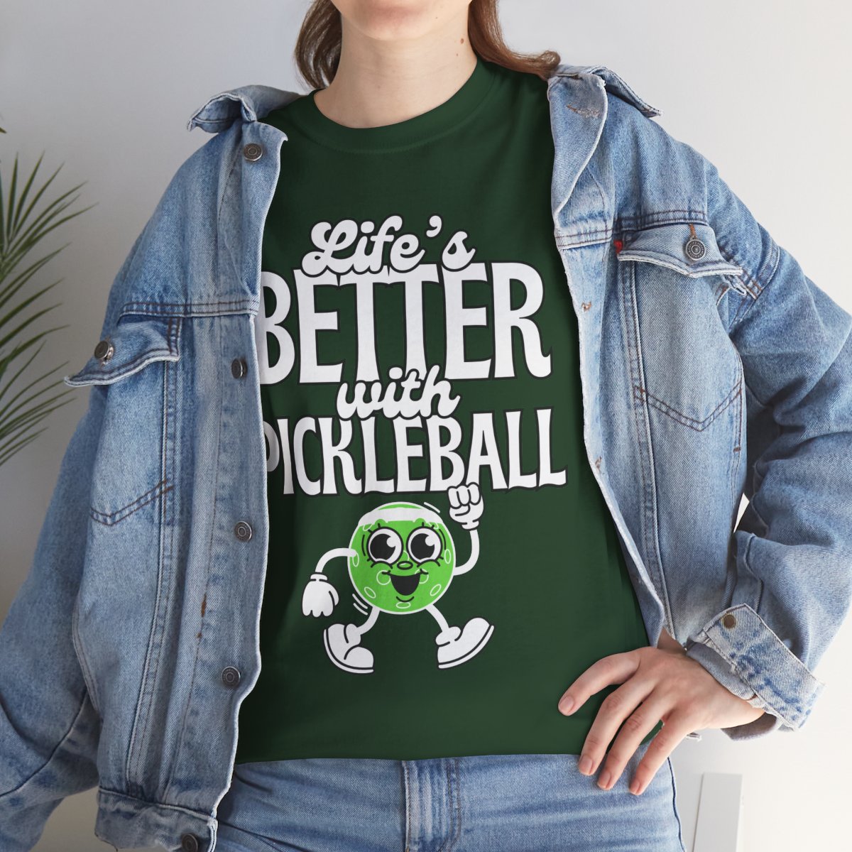 LIFE'S BETTER W/ PICKLEBALL 2 - Pickleball (Basic Tee)