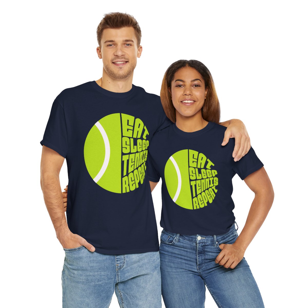 EAT SLEEP 2 - Tennis Basic Tee