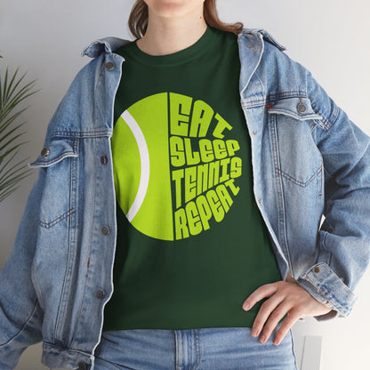 EAT SLEEP 2 - Tennis Basic Tee