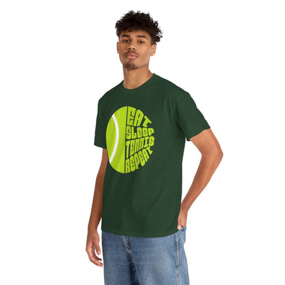 EAT SLEEP 2 - Tennis Basic Tee