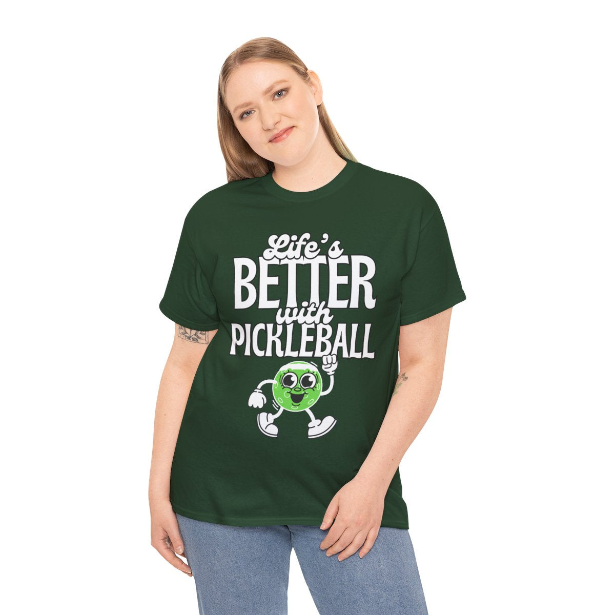 LIFE'S BETTER W/ PICKLEBALL 2 - Pickleball (Basic Tee)