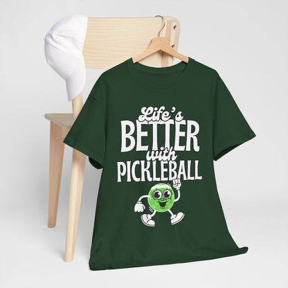 LIFE'S BETTER W/ PICKLEBALL 2 - Pickleball (Basic Tee)