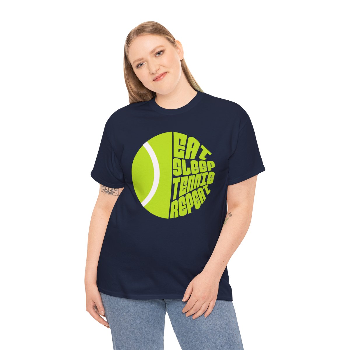 EAT SLEEP 2 - Tennis Basic Tee