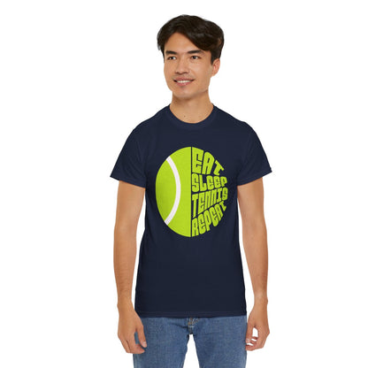 EAT SLEEP 2 - Tennis Basic Tee