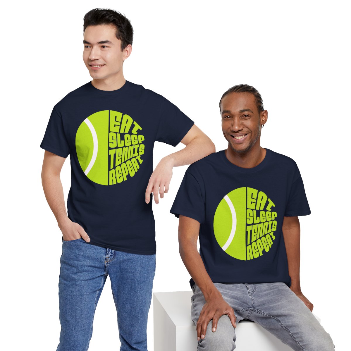EAT SLEEP 2 - Tennis Basic Tee