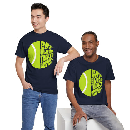 EAT SLEEP 2 - Tennis Basic Tee