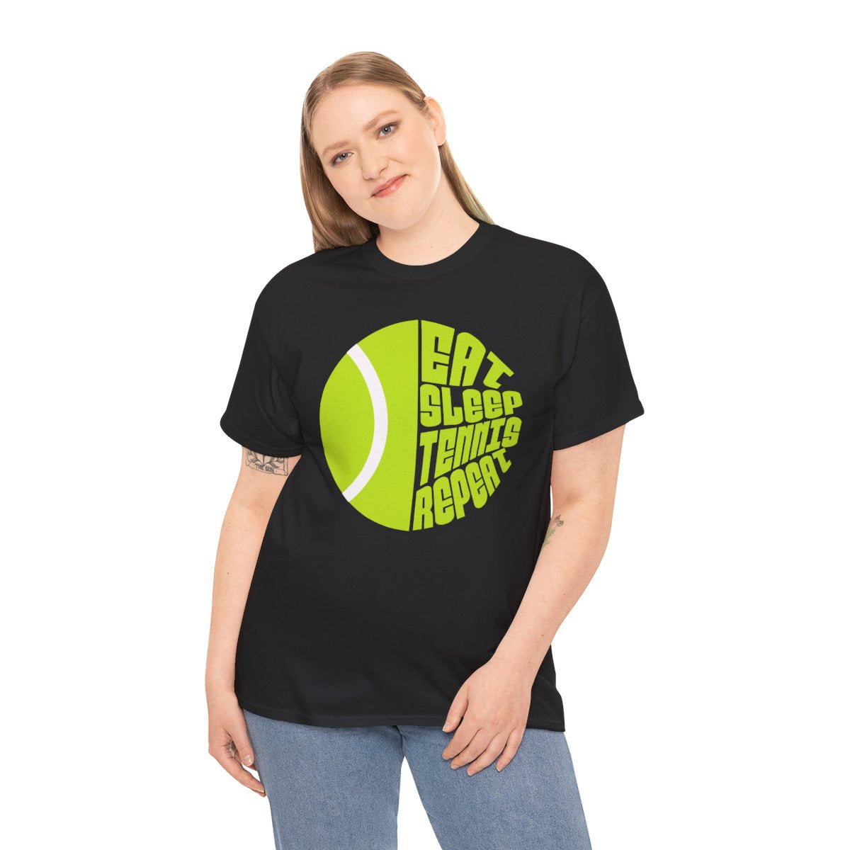 EAT SLEEP 2 - Tennis Basic Tee