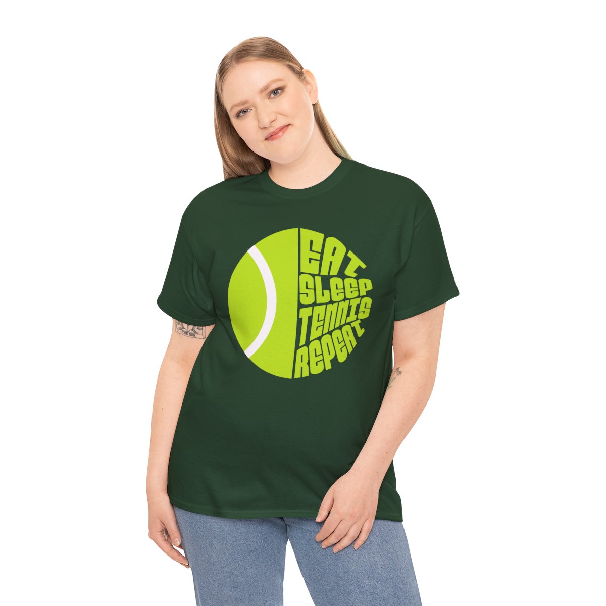 EAT SLEEP 2 - Tennis Basic Tee