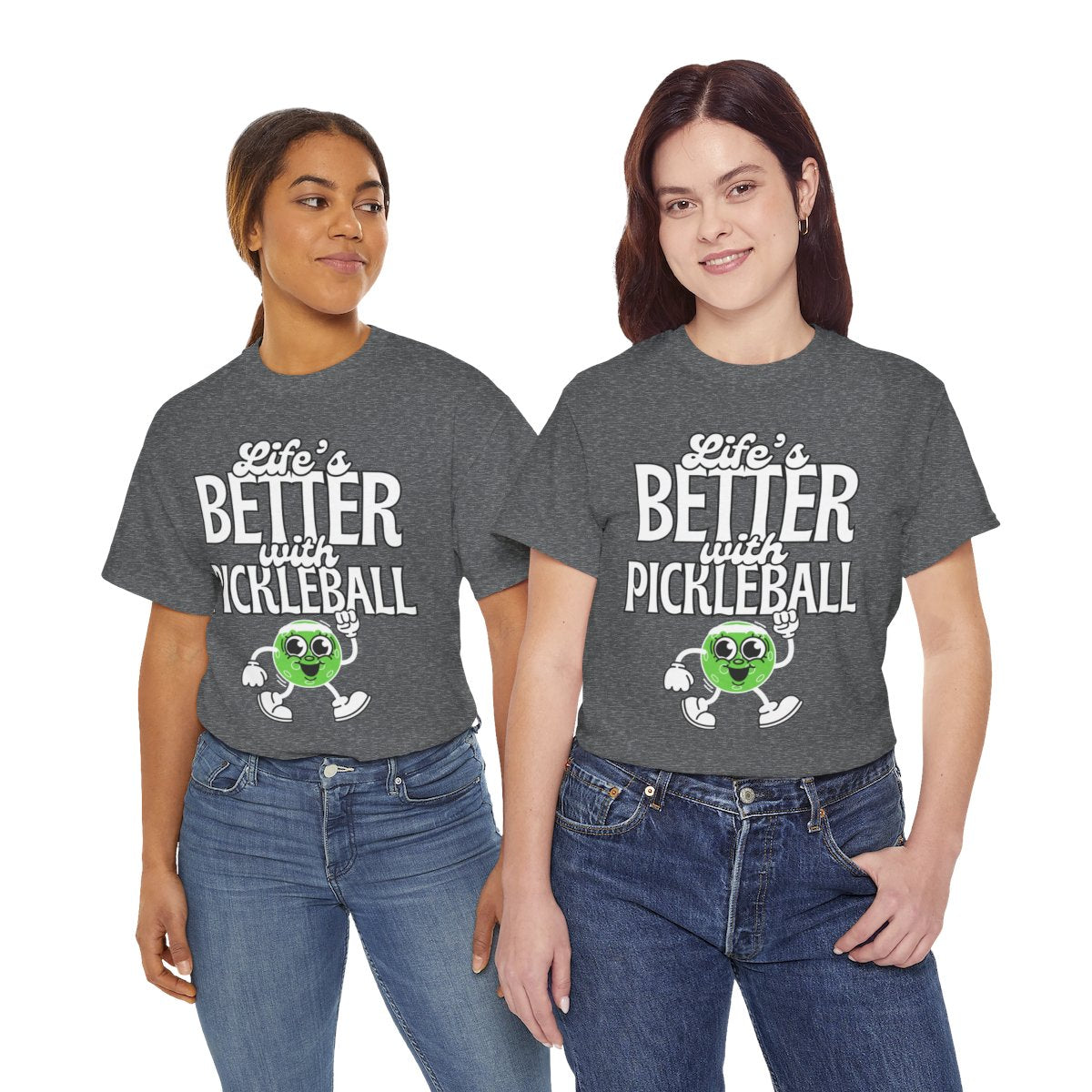 LIFE'S BETTER W/ PICKLEBALL 2 - Pickleball (Basic Tee)