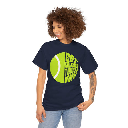 EAT SLEEP 2 - Tennis Basic Tee